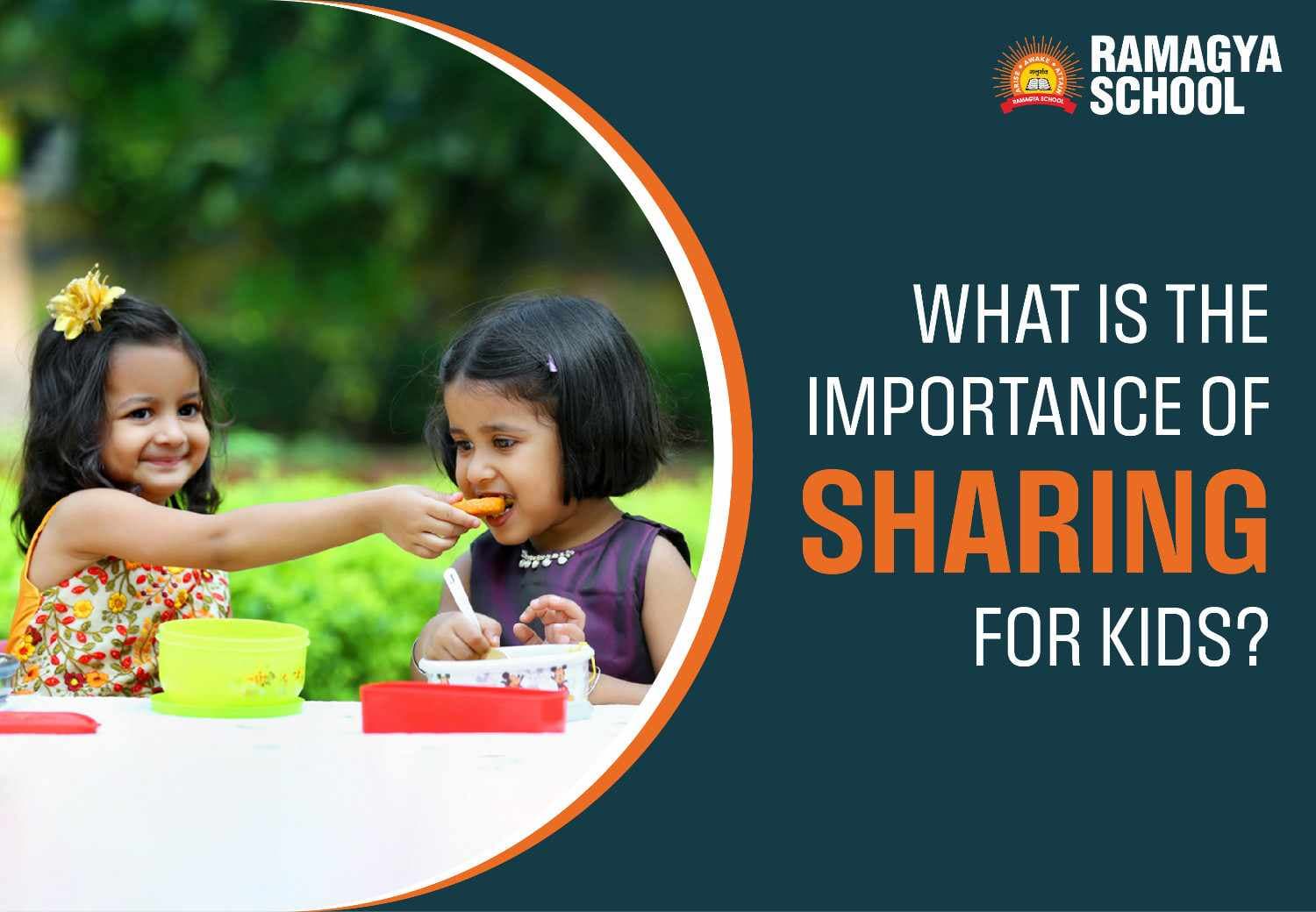 What is the importance of sharing for kids?